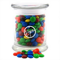 Costello Glass Jar w/ Plain M&M's